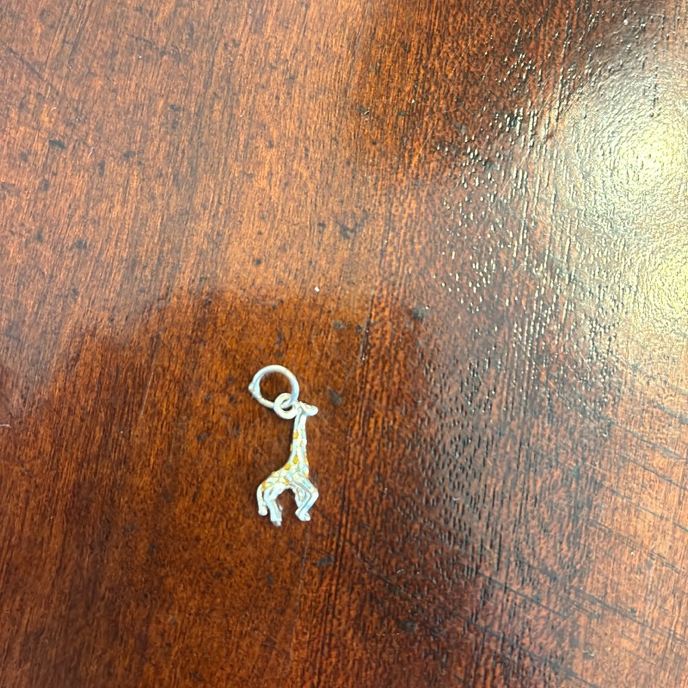 Tiny giraffe charm